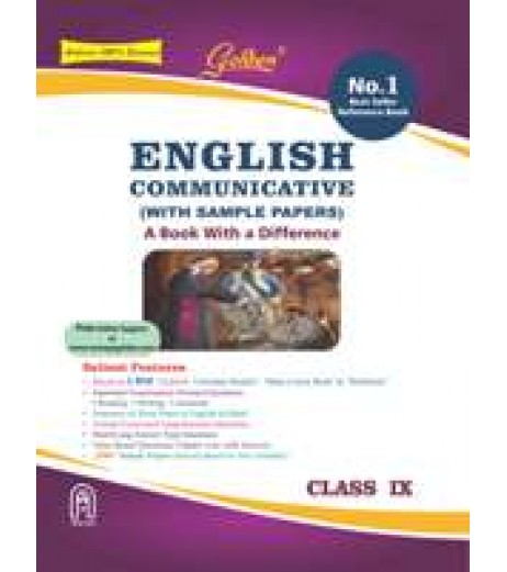 Golden Hindi-B: (With Sample Papers) A book with a Difference book for Class- 9